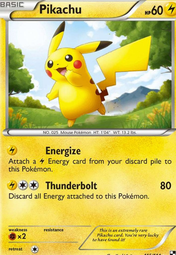 Pikachu illustrator card