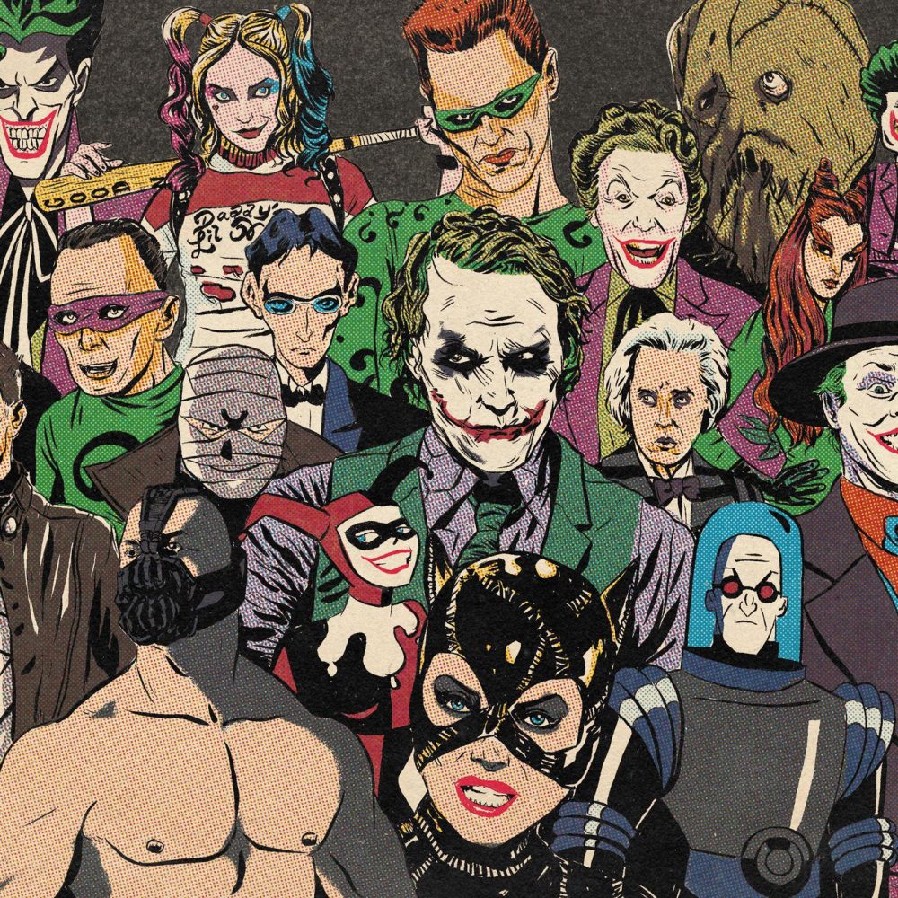 Batman comics villains