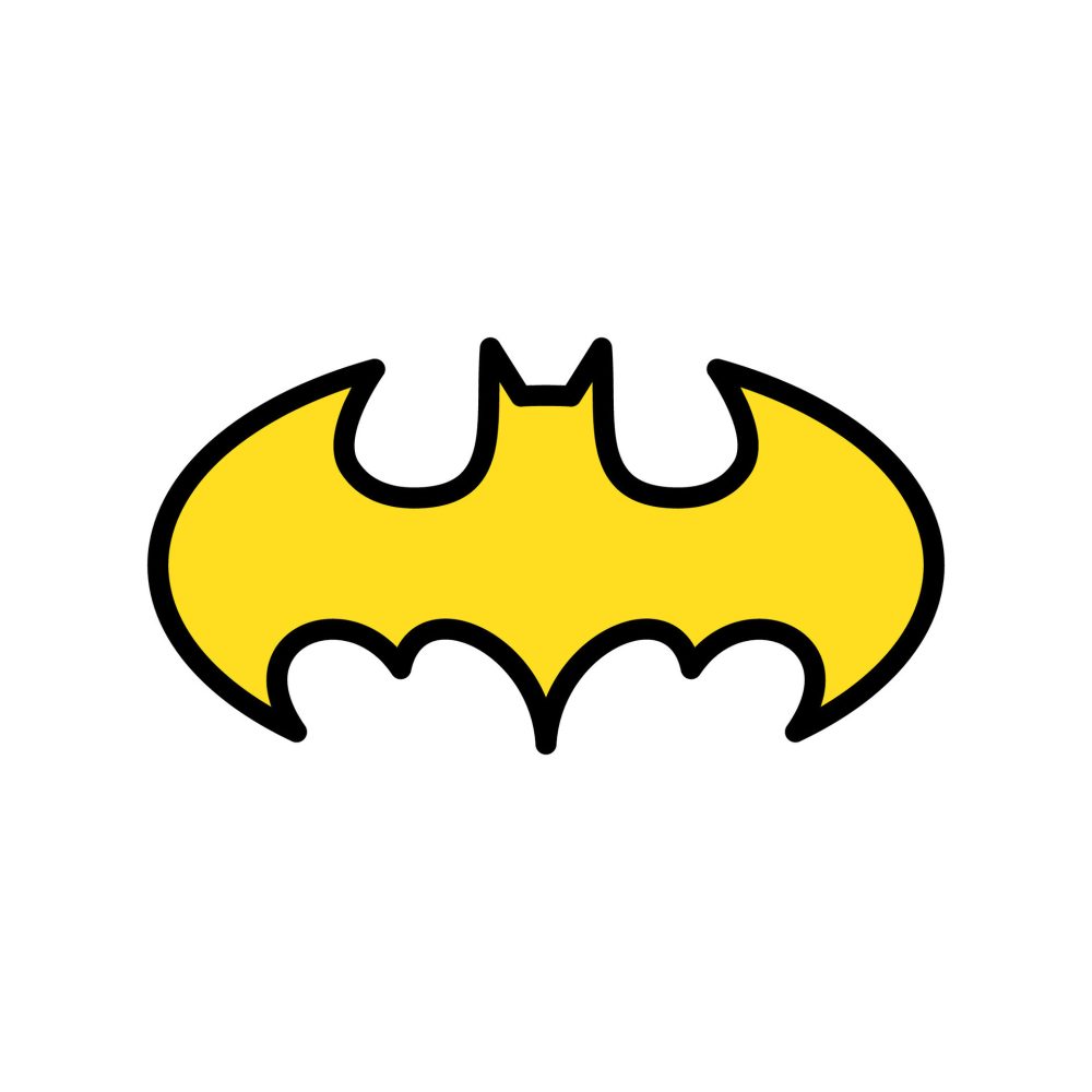 Batman logo sketch