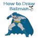 Easy Batman drawing tutorial