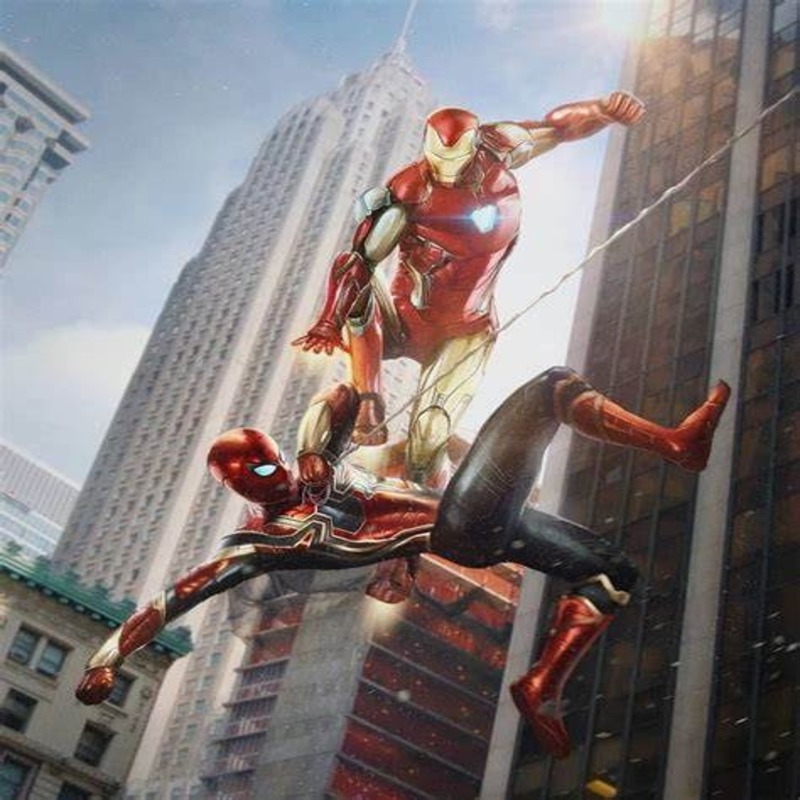 Spider-Man and Iron Man