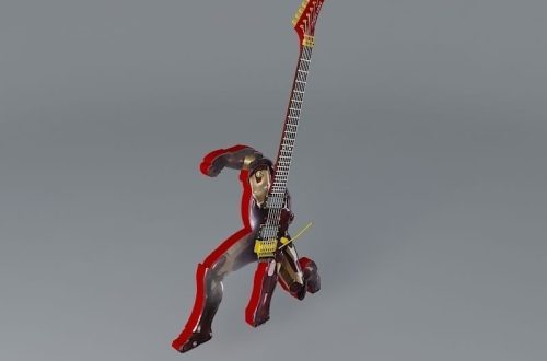 Iron Man guitar