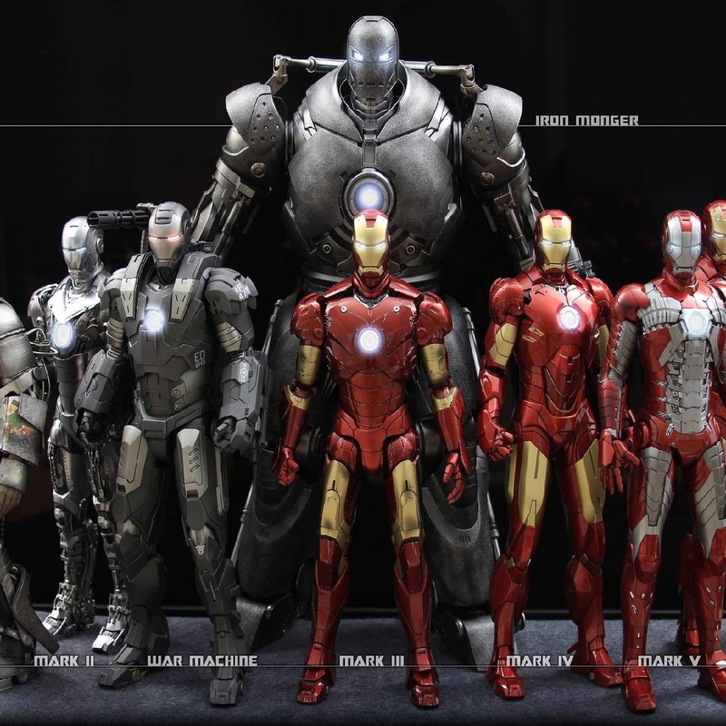 Every Iron Man suit