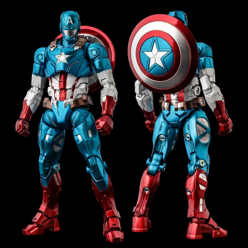 Captain America Iron Man suit