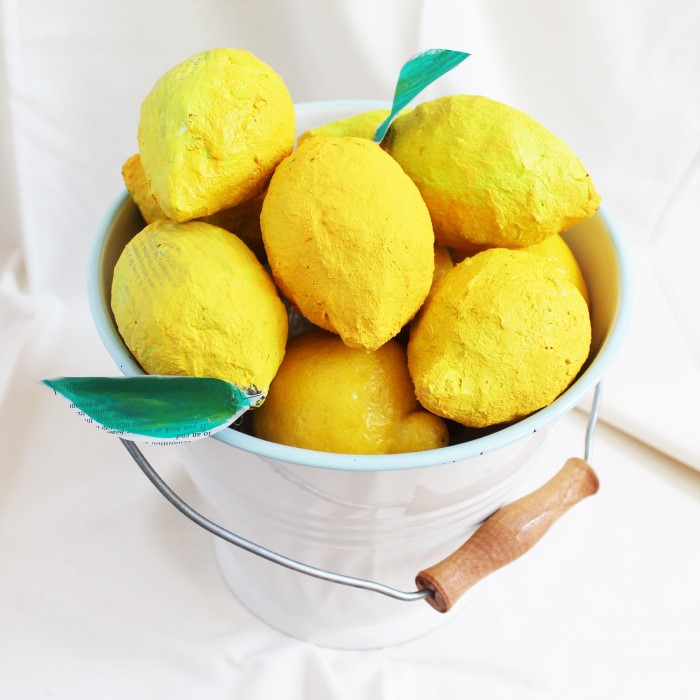 paper mache food