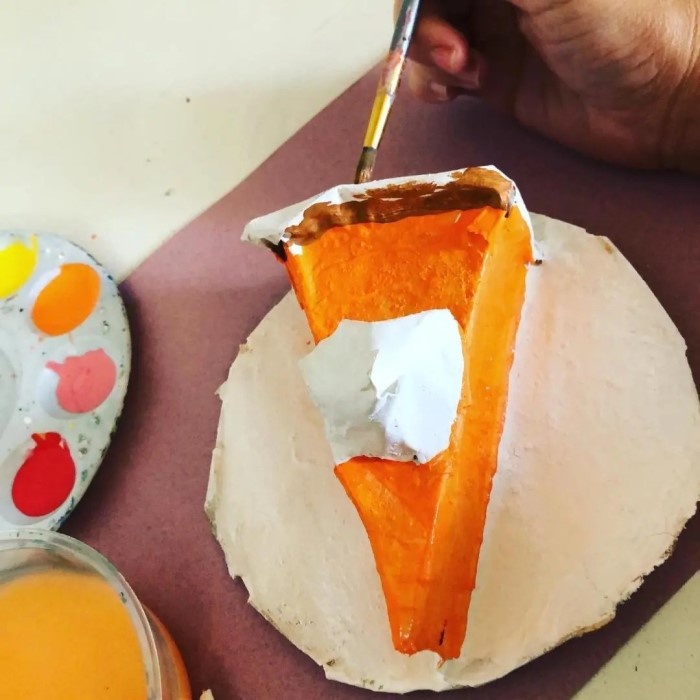 paper mache food