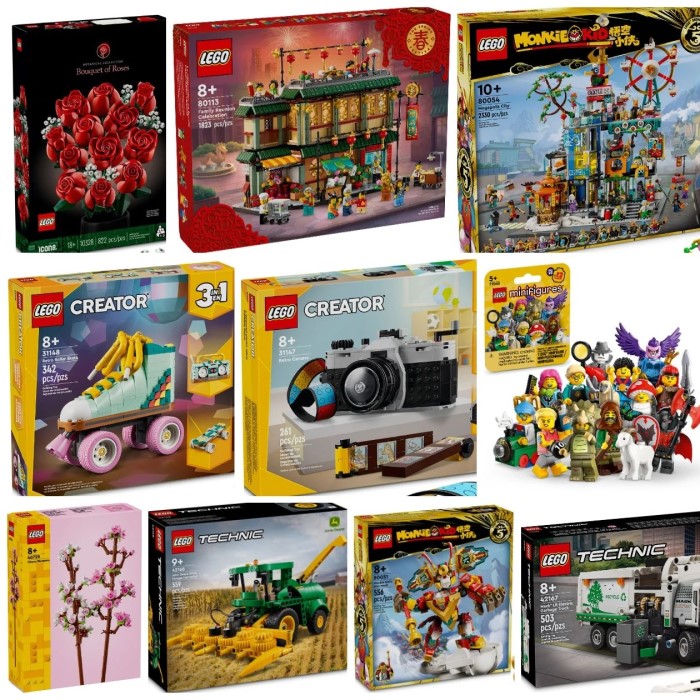 new lego sets